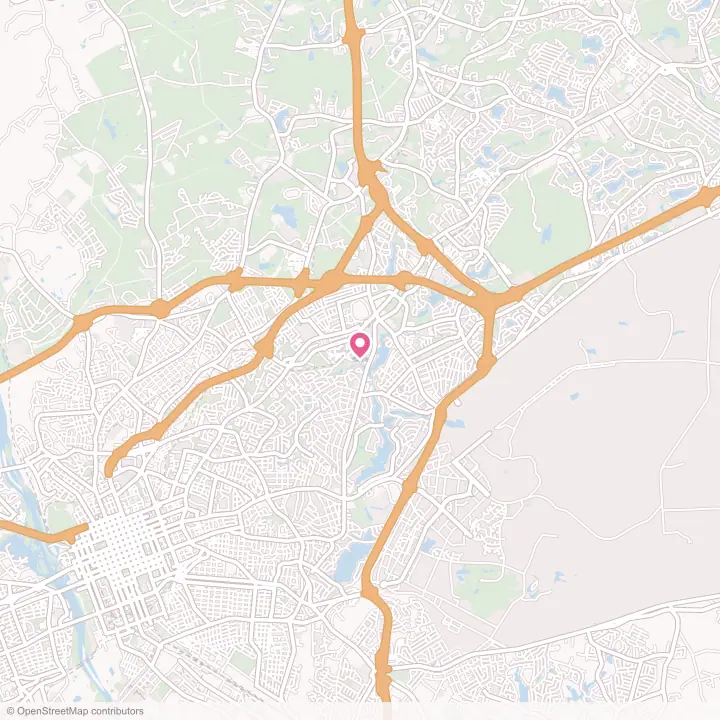 Map of the flower delivery area in Arcadia Lakes, South Carolina