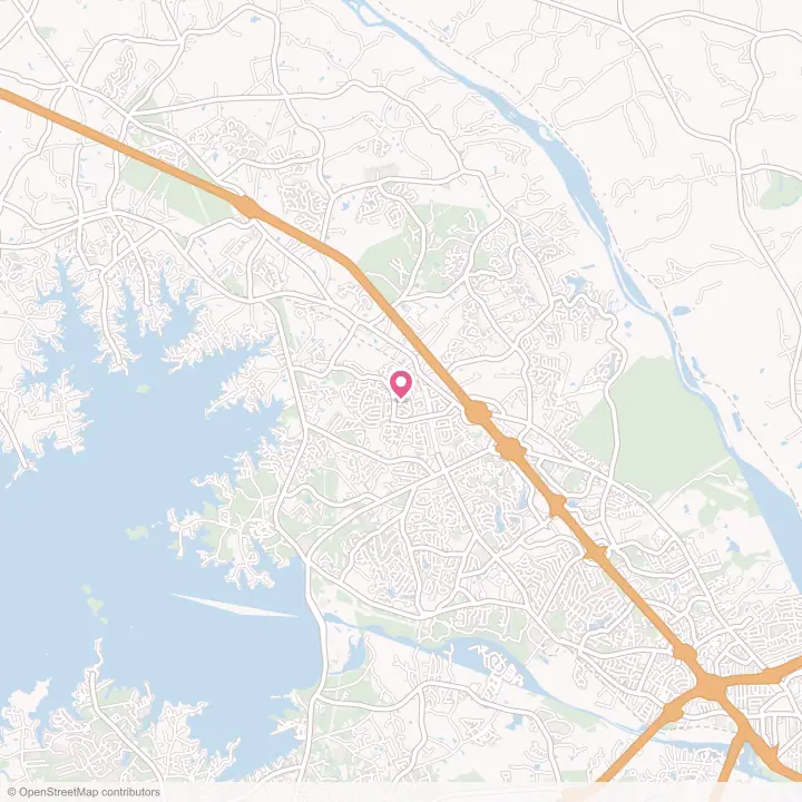 Map of the flower delivery area in Irmo, South Carolina