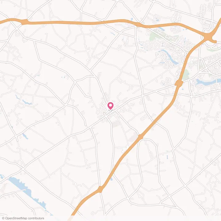 Map of the flower delivery area in Timmonsville, South Carolina