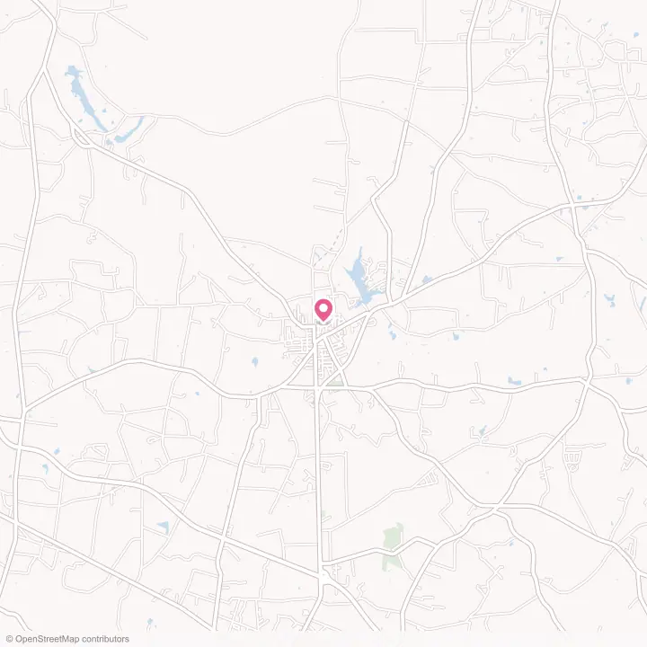 Map of the flower delivery area in Tabor City, North Carolina