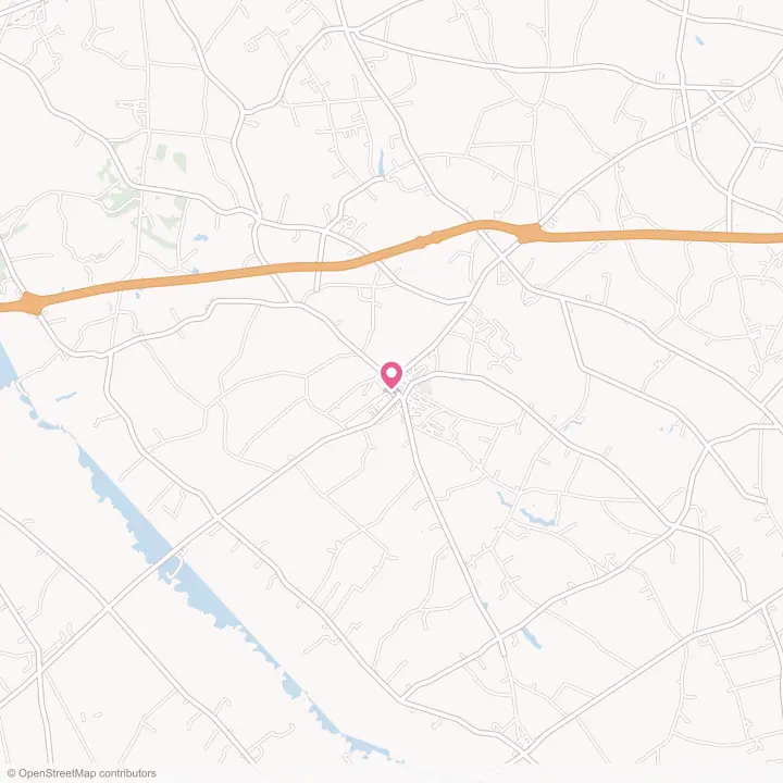 Map of the flower delivery area in Lamar, South Carolina