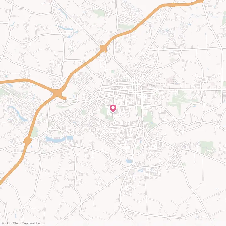 Map of the flower delivery area in Florence, South Carolina