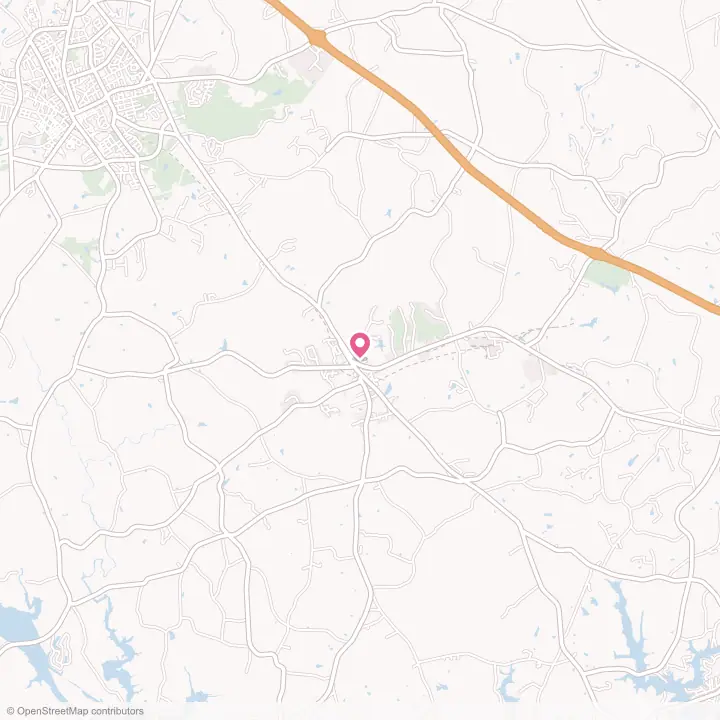 Map of the flower delivery area in Prosperity, South Carolina