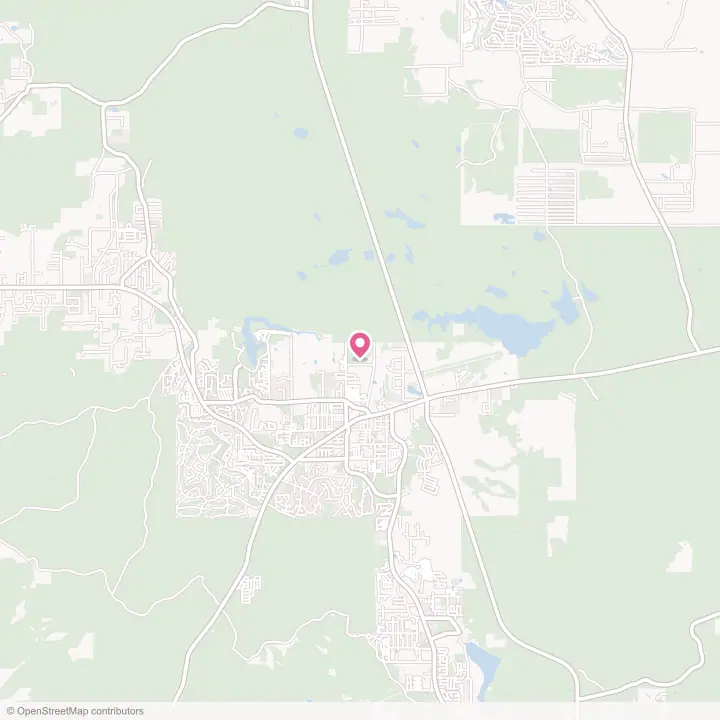 Map of the flower delivery area in Show Low, Arizona