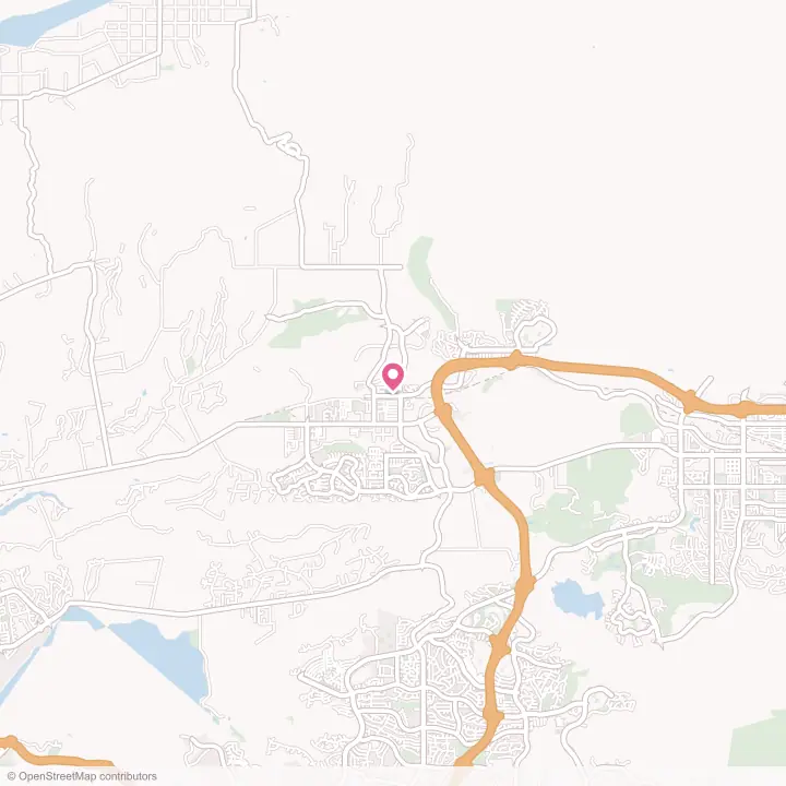 Map of the flower delivery area in Moorpark, California