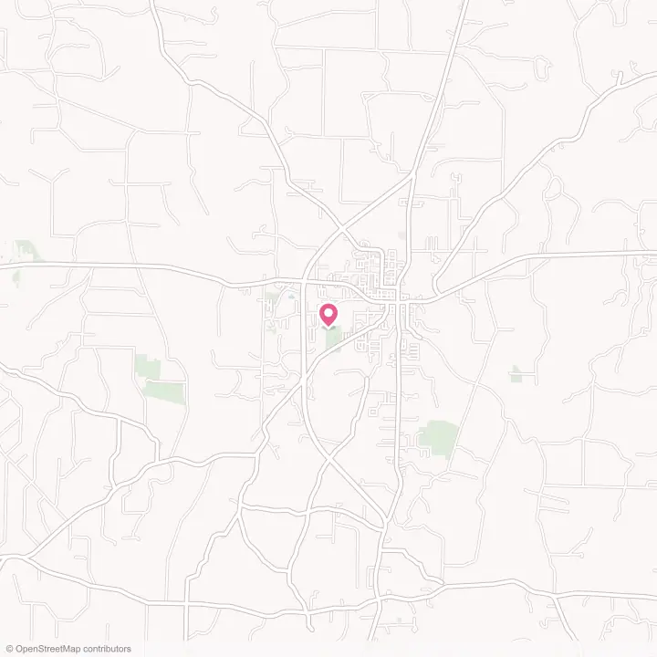Map of the flower delivery area in Sheridan, Arkansas
