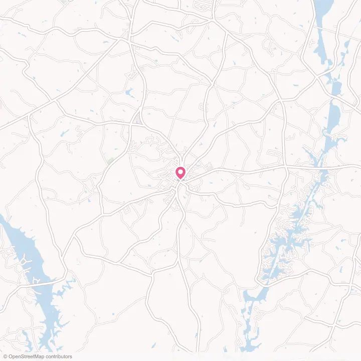 Map of the flower delivery area in Iva, South Carolina