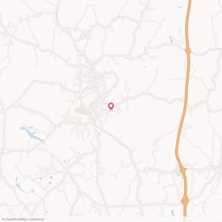 Map of the flower delivery area in Winnsboro Mills, South Carolina