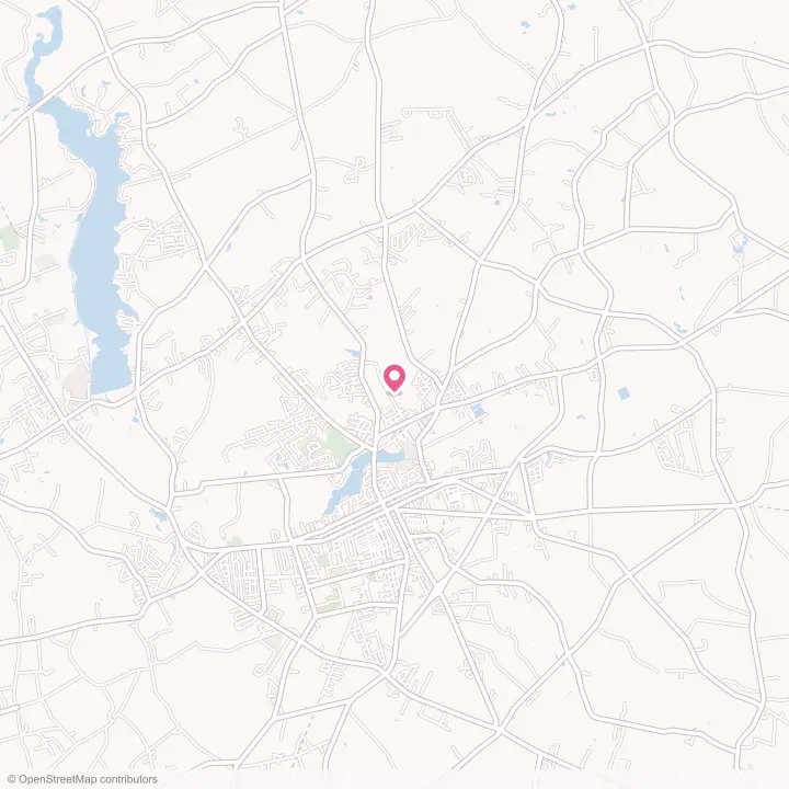 Map of the flower delivery area in North Hartsville, South Carolina