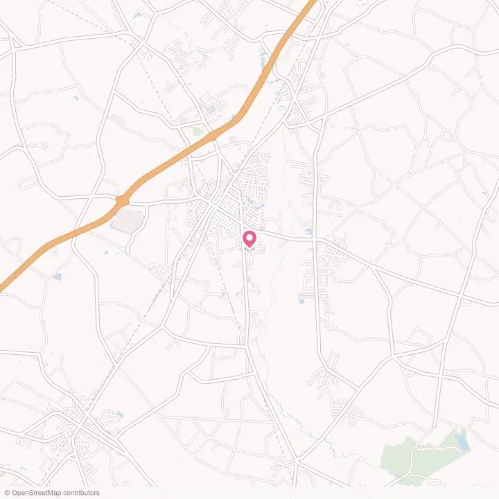 Map of the flower delivery area in Newtown, South Carolina