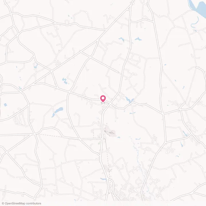 Map of the flower delivery area in Dovesville, South Carolina