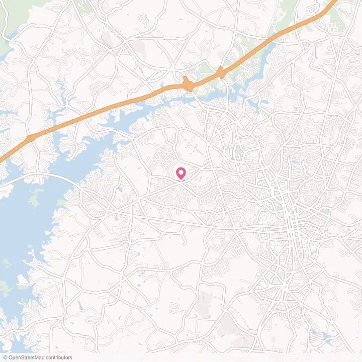 Map of the flower delivery area in Centerville, South Carolina