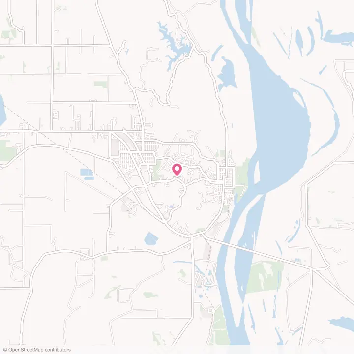 Map of the flower delivery area in Helena-West Helena, Arkansas