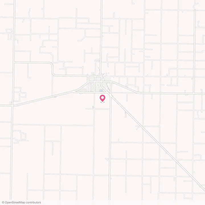 Map of the flower delivery area in Dimmitt, Texas
