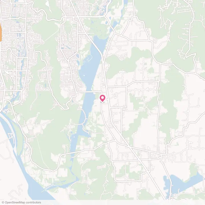 Map of the flower delivery area in Owens Cross Roads, Alabama