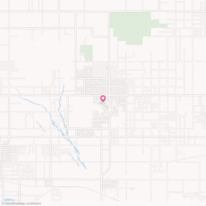 Map of the flower delivery area in Lake Los Angeles, California