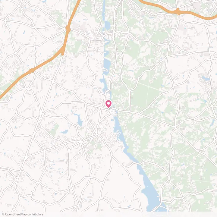 Map of the flower delivery area in Pelzer, South Carolina