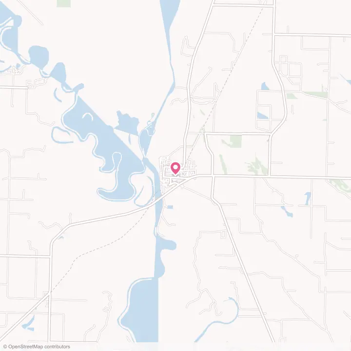 Map of the flower delivery area in Clarendon, Arkansas