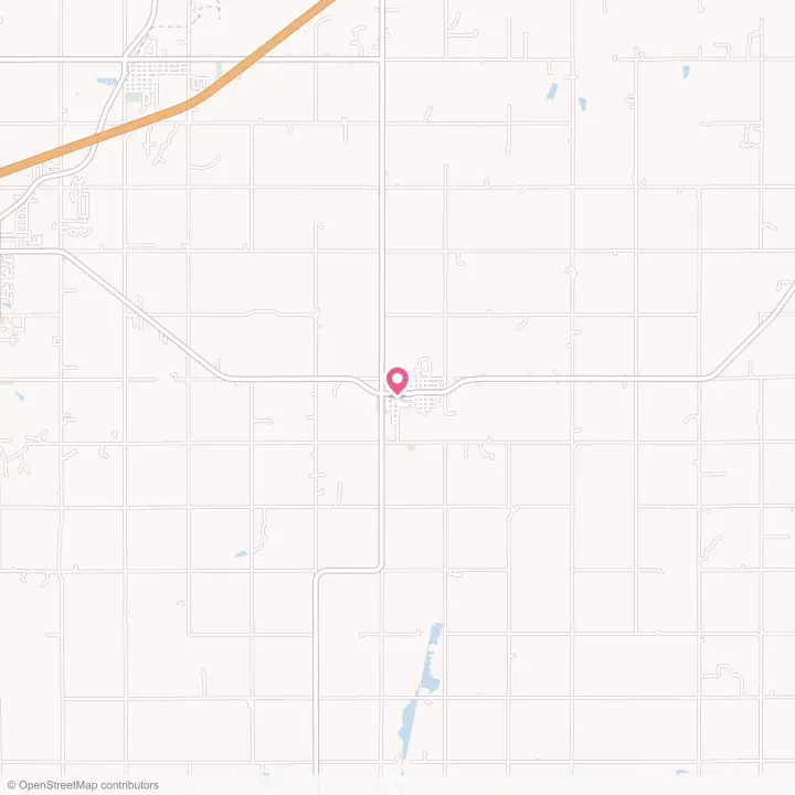 Map of the flower delivery area in Sterling, Oklahoma