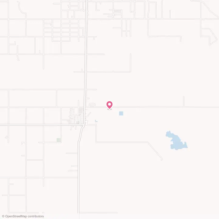 Map of the flower delivery area in Estancia, New Mexico
