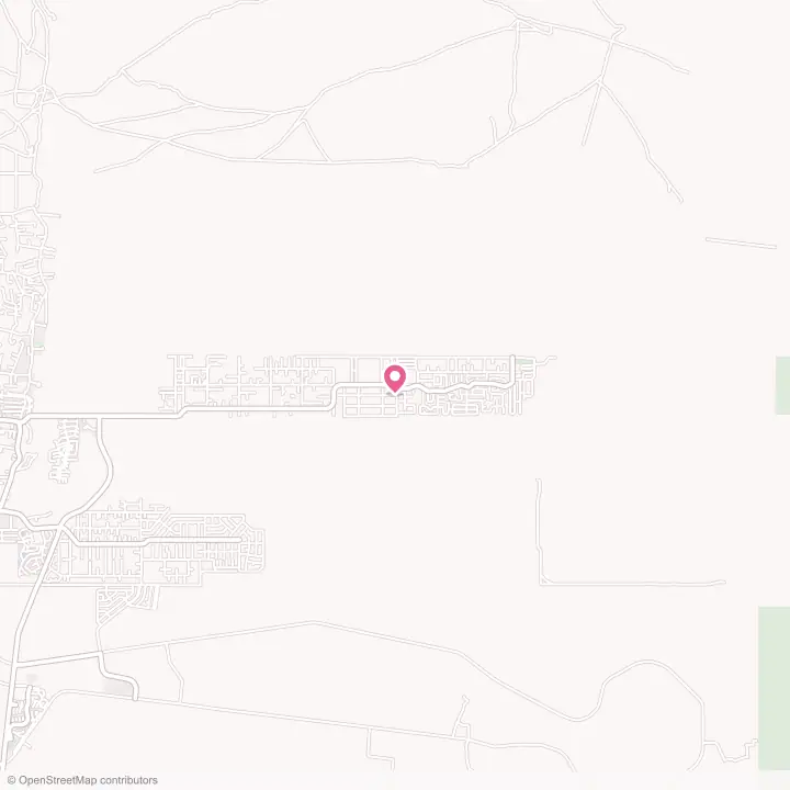 Map of the flower delivery area in Meadow Lake, New Mexico
