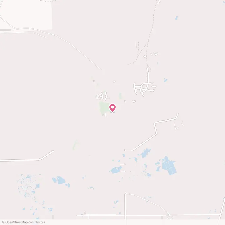 Map of the flower delivery area in Edwards AFB, California