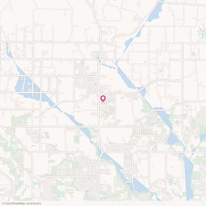Map of the flower delivery area in Hazel Green, Alabama