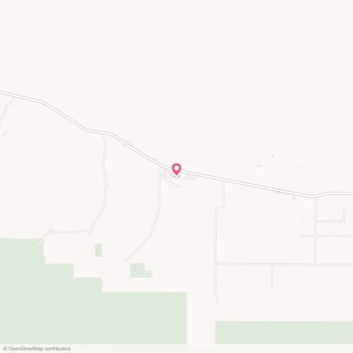 Map of the flower delivery area in New Cuyama, California