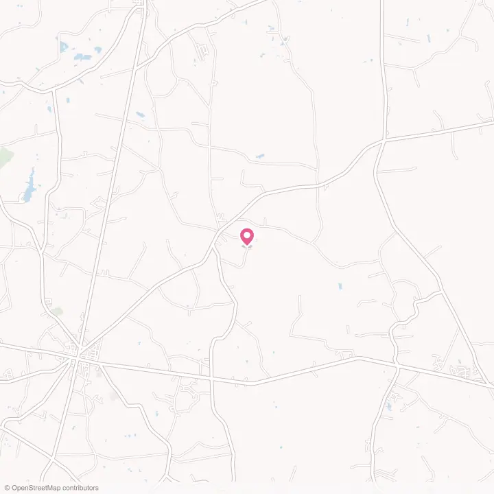 Map of the flower delivery area in Potters Hill, North Carolina