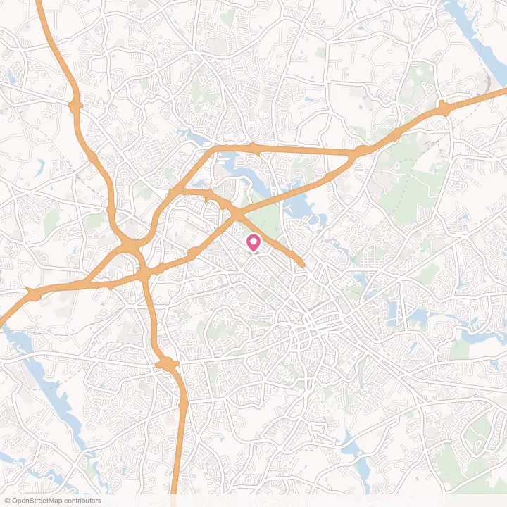 Map of the flower delivery area in Hilltop, South Carolina