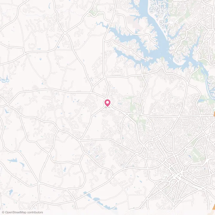 Map of the flower delivery area in Newport, South Carolina