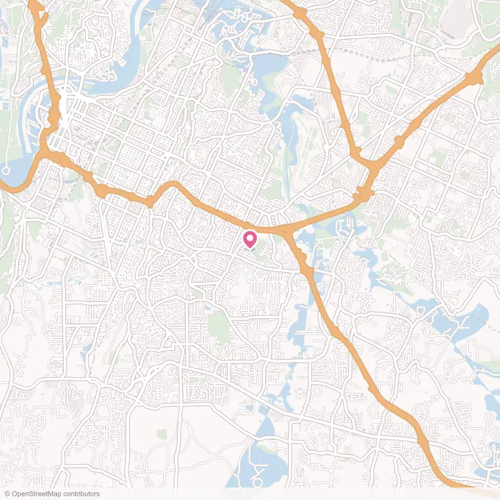 Map of the flower delivery area in East Ridge, Tennessee