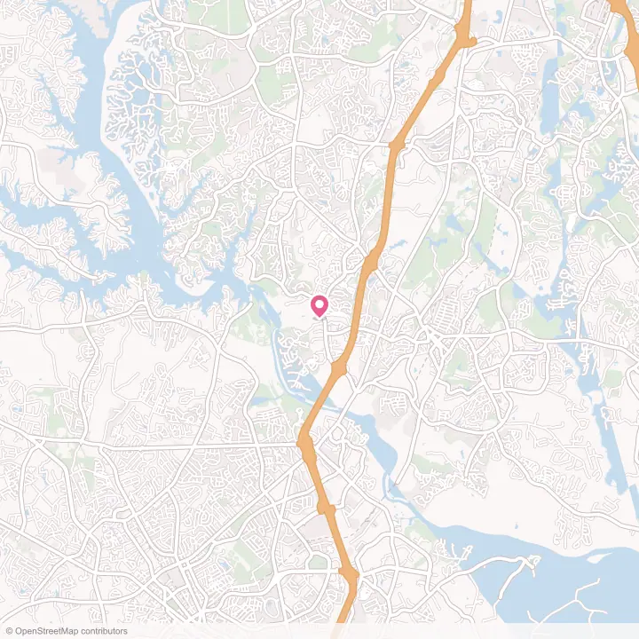 Map of the flower delivery area in Riverview, South Carolina