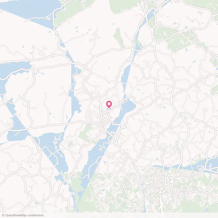 Map of the flower delivery area in Slater-Marietta, South Carolina