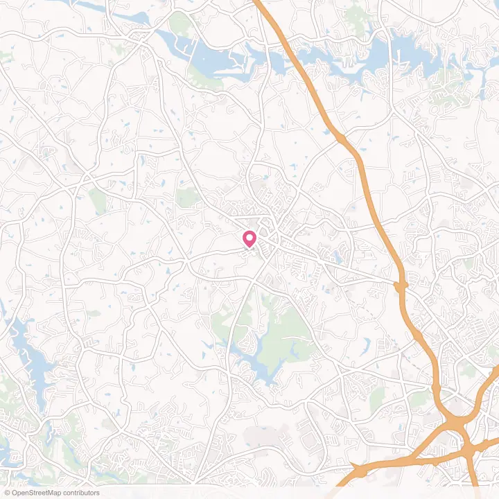 Map of the flower delivery area in Inman Mills, South Carolina