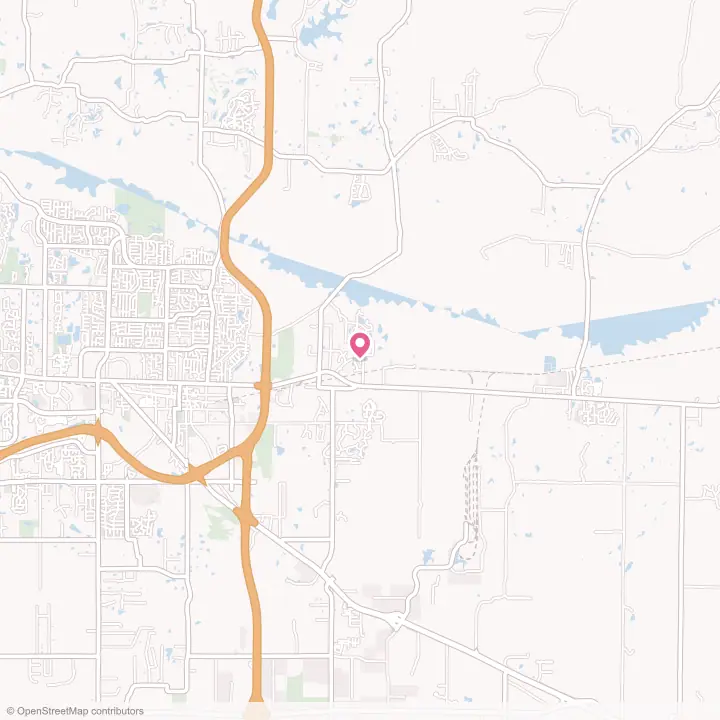 Map of the flower delivery area in Piperton, Tennessee