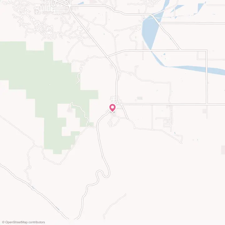 Map of the flower delivery area in Maricopa, California