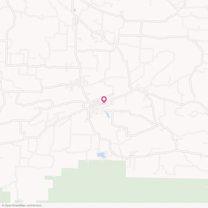 Map of the flower delivery area in Mansfield, Arkansas