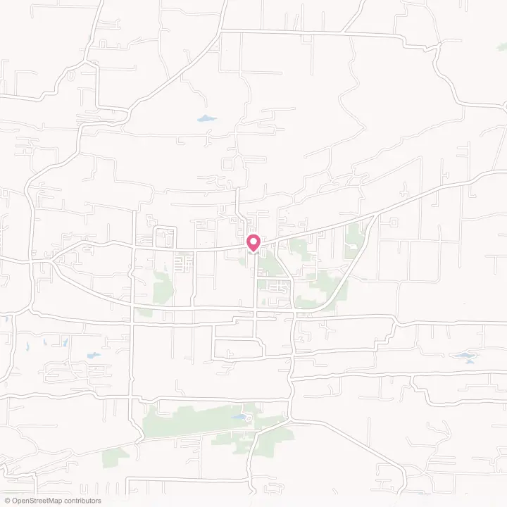 Map of the flower delivery area in Vilonia, Arkansas