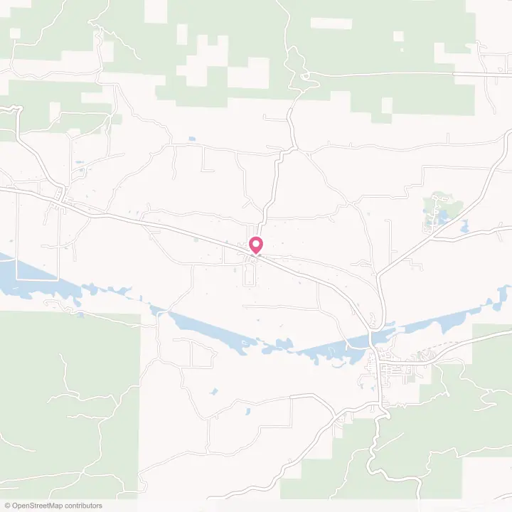 Map of the flower delivery area in Belleville, Arkansas