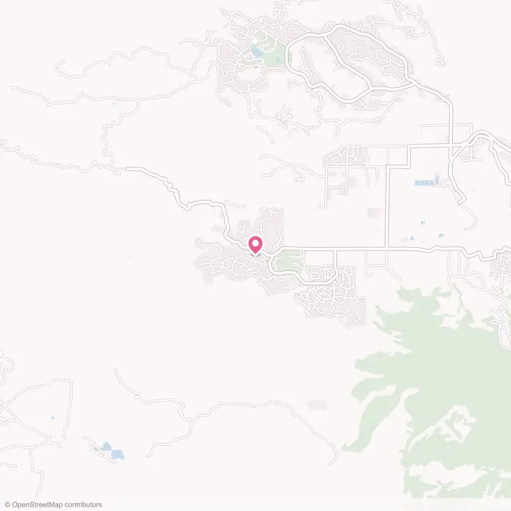 Map of the flower delivery area in Stallion Springs, California