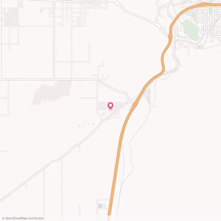 Map of the flower delivery area in Walnut Creek, Arizona