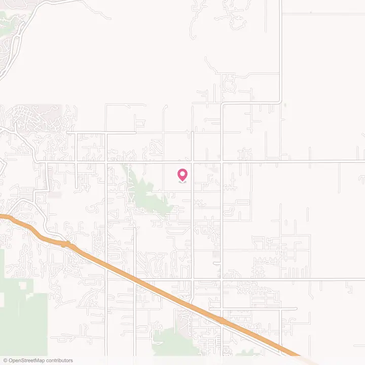 Map of the flower delivery area in Edgewood, New Mexico