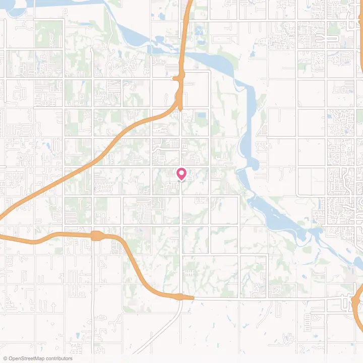 Map of the flower delivery area in Newcastle, Oklahoma