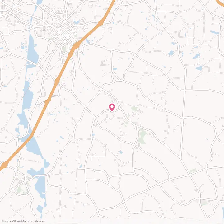 Map of the flower delivery area in Plain View, North Carolina