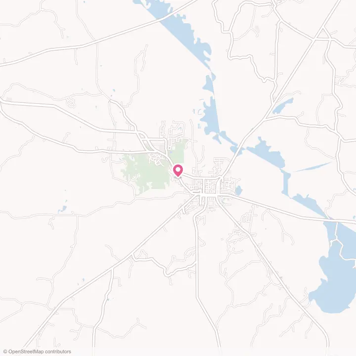 Map of the flower delivery area in Bolivar, Tennessee