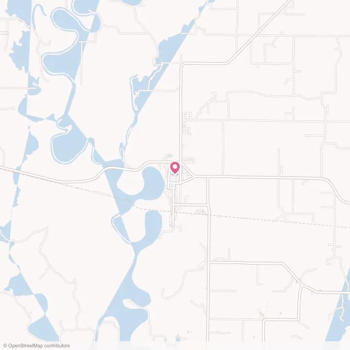 Map of the flower delivery area in Augusta, Arkansas