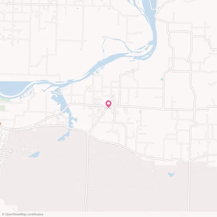 Map of the flower delivery area in Lavaca, Arkansas