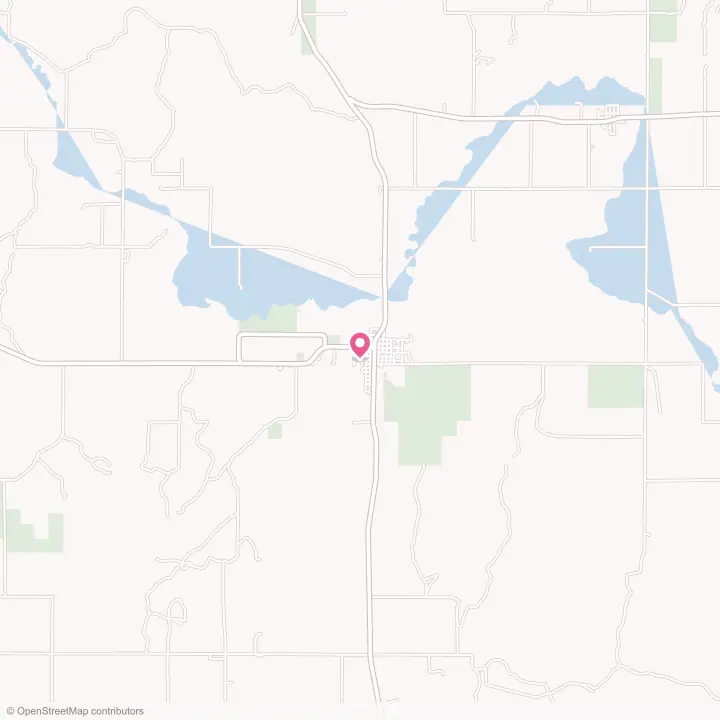 Map of the flower delivery area in Cheyenne, Oklahoma