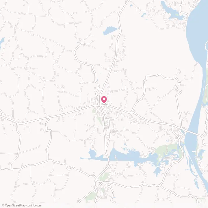 Map of the flower delivery area in Parsons, Tennessee